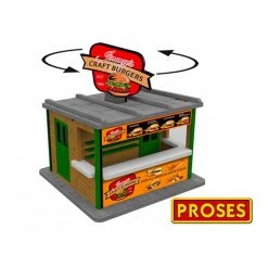 Bachmann Industries O SCALE JIMMY'S BURGER STAND
