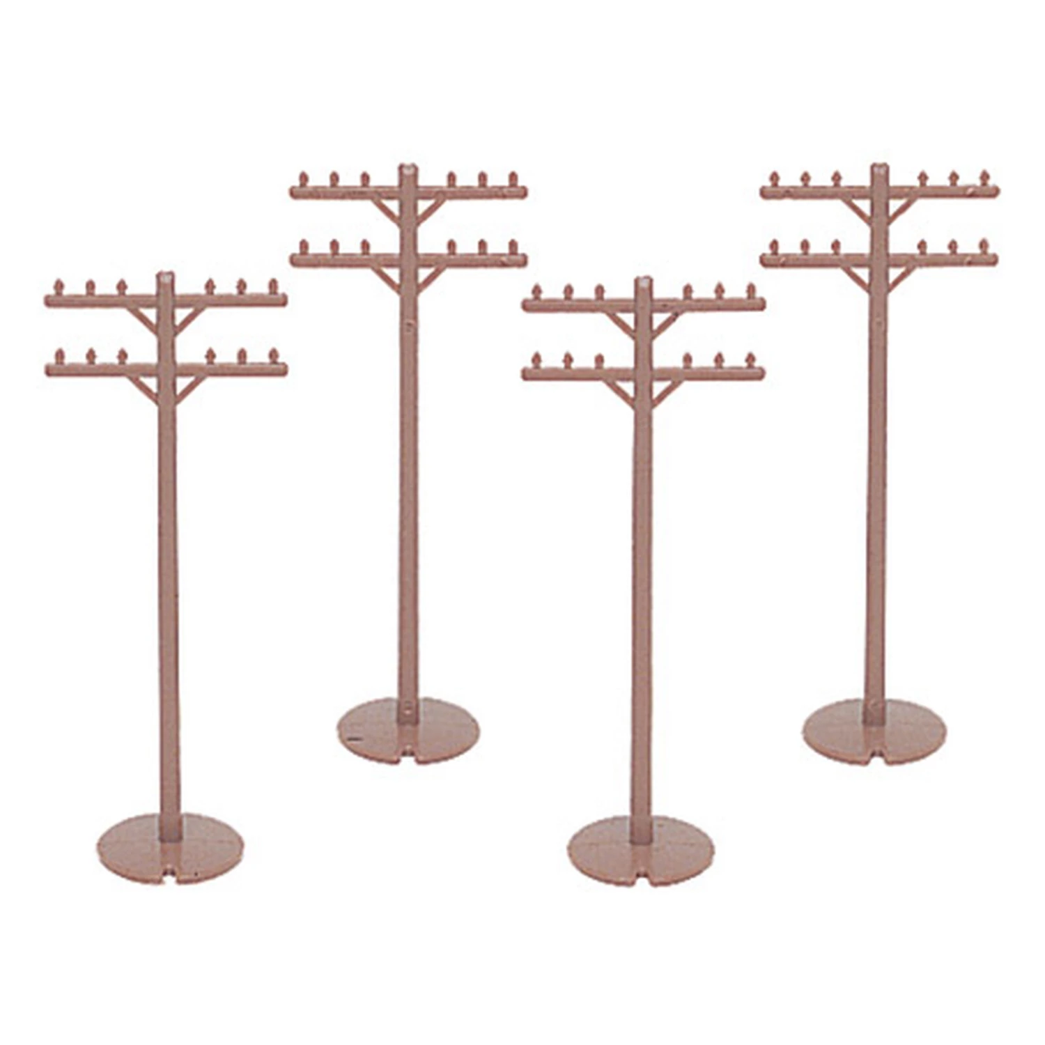 Bachmann Industries HO Telephone Poles (12) 3 Bachmann Industries HO Telephone Poles (12)