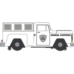 Bachmann Industries O WIL E-Z Street Delivery Van Animal Control Truck