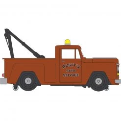 Bachmann Industries O WIL E-Z Street Delivery Van Tow Truck Rusty Auto