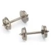 Bachmann Industries HO Wheel Set, 36"/Flat Back (12)