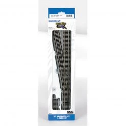 Bachmann Industries HO NS EZ Command #6 Left-Hand Turnout with DCC