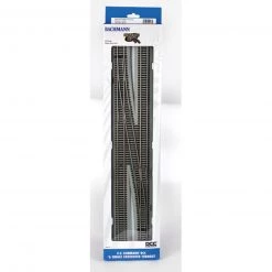 Bachmann Industries HO NS EZ Command #6 Left-Hand Crossover with DCC