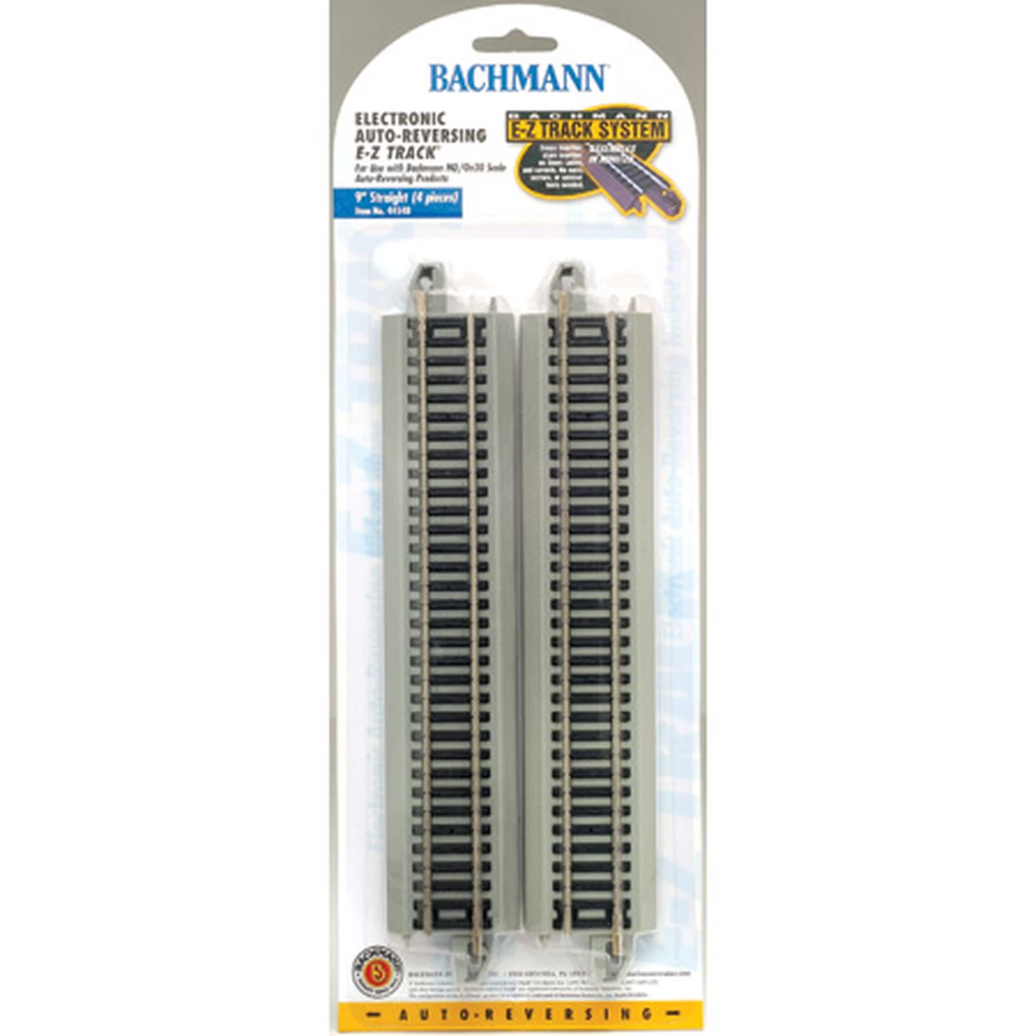 Bachmann Industries HO NS EZ Reversing 9" Straight (4) 3 Bachmann Industries HO NS EZ Reversing 9" Straight (4)