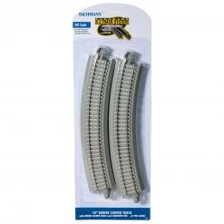 Bachmann Industries HO 18" Radius Curved Track (4)