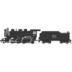 Bachmann Industries HO 2-6-2 Prairie w Smoke & Tender B&M #1501