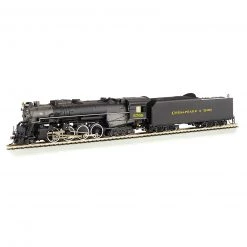 Bachmann Industries HO 2-8-4 with DCC & Sound Value, C&O