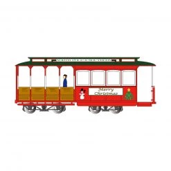 Bachmann Industries HO Cable Car Christmas