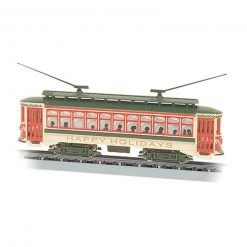 Bachmann Industries N Brill Trolley, Christmas