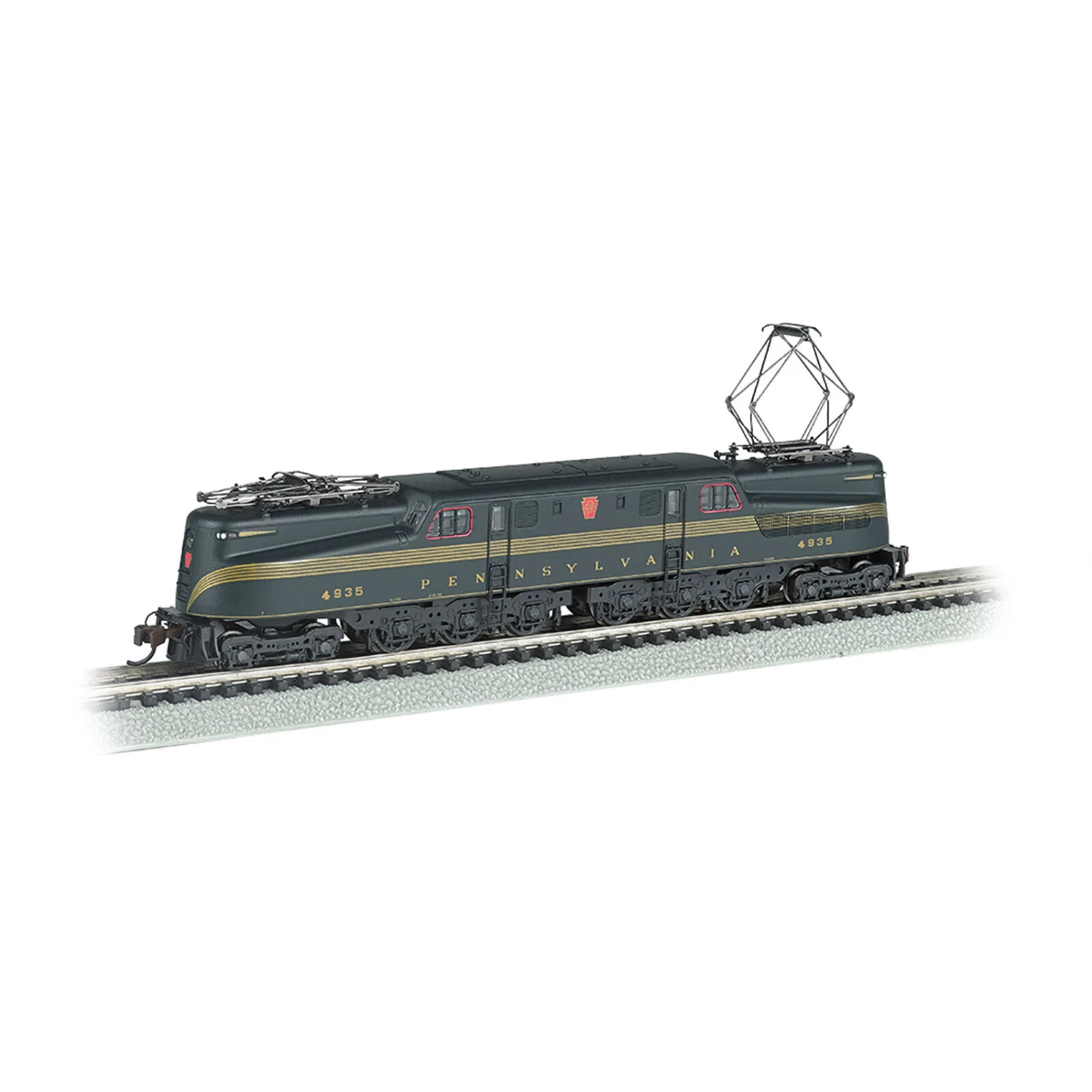 Bachmann Industries N GG1 with DCC & Sound Value, PRR/Blk Jack/Grn/5Stripe 3 Bachmann Industries N GG1 with DCC & Sound Value, PRR/Blk Jack/Grn/5Stripe