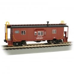 Bachmann Industries HO Bay Window Caboose w Roof Walk NYC