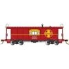 Bachmann Industries HO Bay Window Caboose with Roof Walk SF