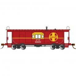 Bachmann Industries HO Bay Window Caboose with Roof Walk SF