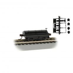 Bachmann Industries HO Test Weight Car Undecorated Black