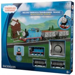 Bachmann Industries HO DLX THOMAS & THE TROUBLESOME TRUCKS FREIGHT SET