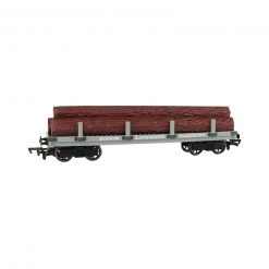 Bachmann Industries HO Sodor Logging Company Flat Wagon with Logs