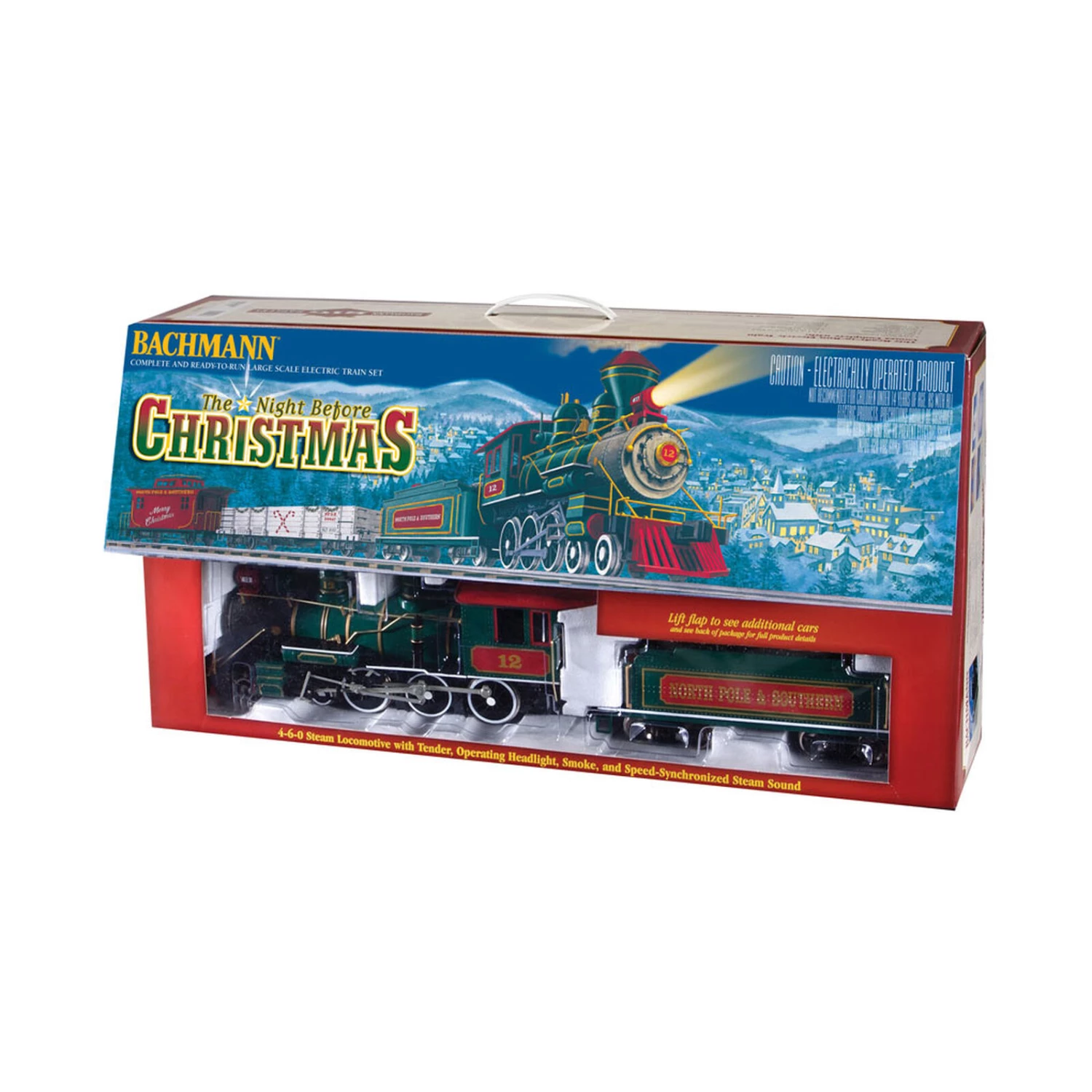 Bachmann Industries Night Before Christmas G-Scale 4-6-0 Freight Train Set 4 Bachmann Industries Night Before Christmas G-Scale 4-6-0 Freight Train Set - Image 2