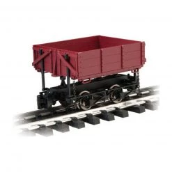 Bachmann Industries 1:20.3 Wood Side Dump Car, Brown