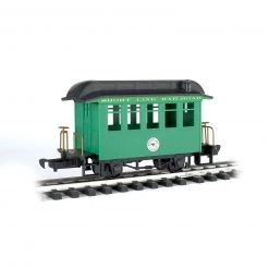 Bachmann Industries G Li'l Big Haulers Coach Car, Short Line/Green