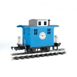 Bachmann Industries G Li'l Big Haulers Caboose, Short Line/Blue