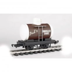 Bachmann Industries G Li'l Big Haulers Tank Car, Bud's Chocolate Sauce