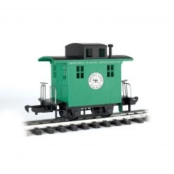 Bachmann Industries G Li'l Big Haulers Caboose, Short Line/Green